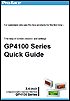 GP4100 Series Quick Guide